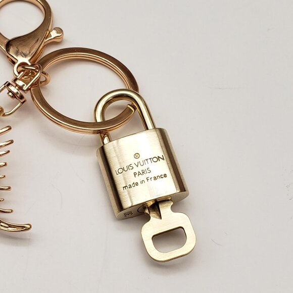 Authentic Louis Vuitton Lock & Key with unbranded Bagcharm, Keycharm, Keychain - Picture 6 of 8